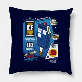 Tardis Ice Pop Pillow