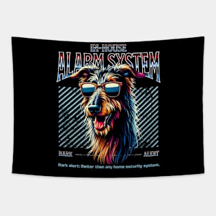 Bark Alert Scottish Deerhound Dog Tapestry