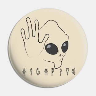 high five Pin