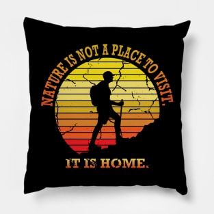 Climbing Tee Design Pillow