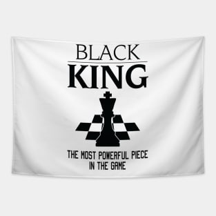 Black King The Most Powerful Piece In The Game, Black History Month, Black Lives Matter, African American History Tapestry