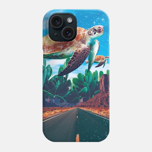 Desert Turtle Phone Case by katie_rou