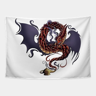 Genie Dragon Tapestry