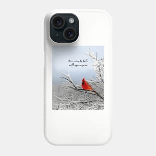 Red Cardinal Bird Photography Phone Case