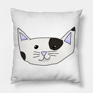 Black Spotted Cat Pillow