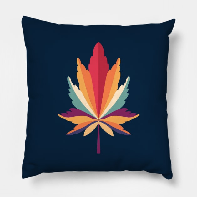 Leaf Pillow by Valeria Frustaci 