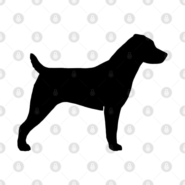 Jack Russell Terrier Silhouette by Coffee Squirrel