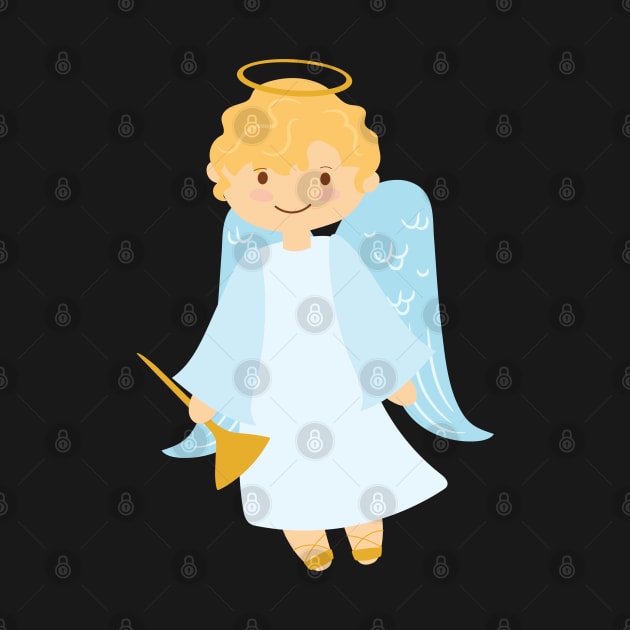 Cute Christmas Angel by holidaystore