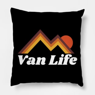 Retro Van Life Pillow