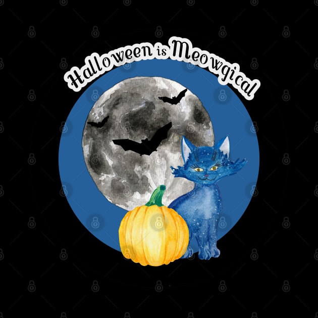 Meowgical Halloween Cat by FamilyCurios