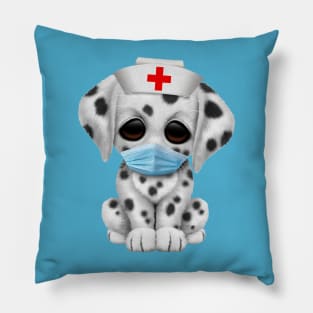 Cute Dalmatian Puppy Nurse Pillow