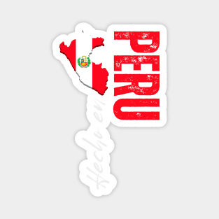Peru flag, peruvian flag Magnet