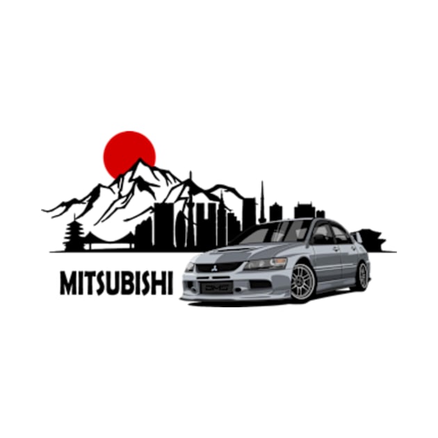 Mitsubishi EVO 7, JDM by T-JD