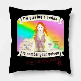 She Is Risen Pillow