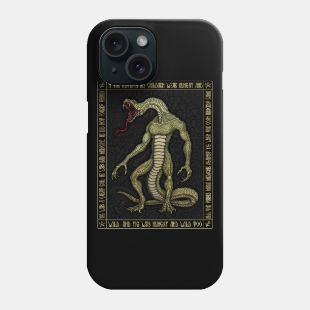 Yig Icon - Azhmodai 2021 Phone Case by azhmodai