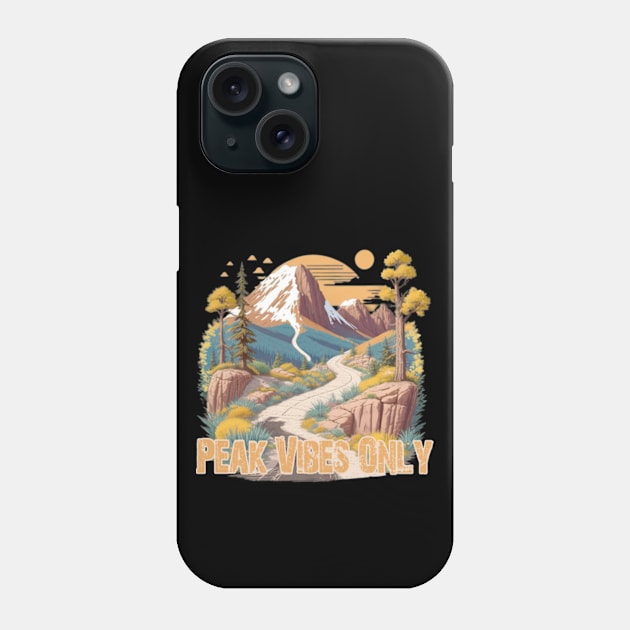 Mountain Landscape,  Inspirational Hiking for Nature Enthusiasts Phone Case by IDesign23