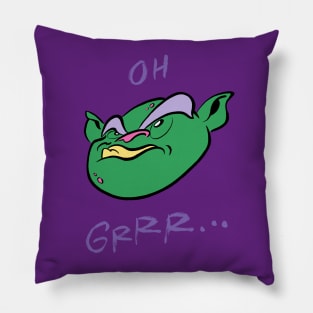 Ogre/ Oh Grrr... Pillow