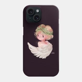 Christmas Mistletoe Angel Phone Case