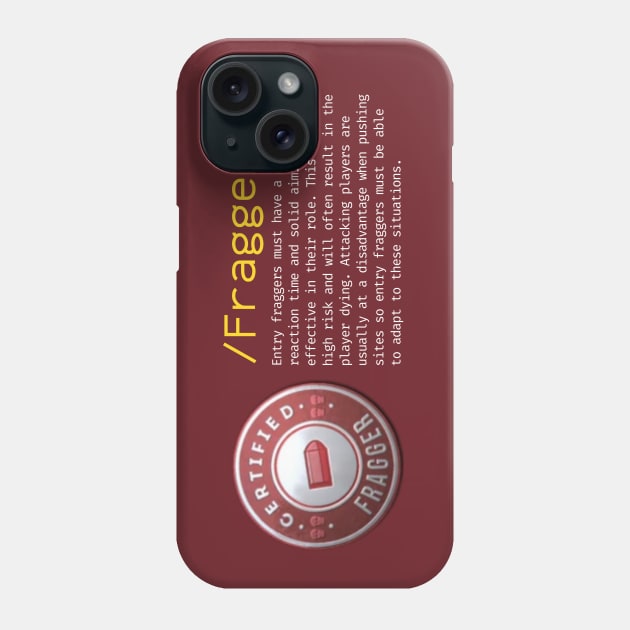 Role Fragger Phone Case by happymonday