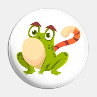 Tiger - frog creation animal illustration Pin