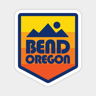 Bend Oregon Mountains Magnet