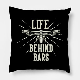 life behind the bars Pillow