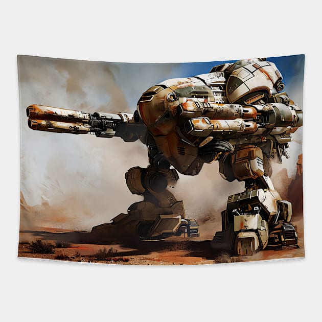 R-160 Sandstorm Tapestry by David Kincaid Art