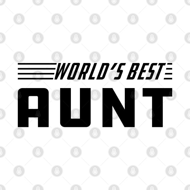 Aunt - World's best Aunt by KC Happy Shop