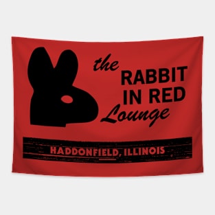 THE RABBIT IN RED LOUNGE Tapestry