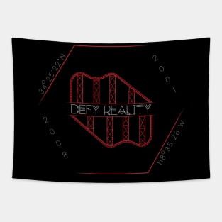 Defy Reality (Color) Tapestry