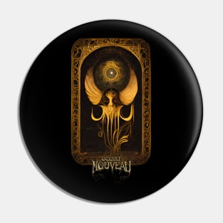 Occult Nouveau - Angelic Messenger of the Ecliptic Shadow Pin