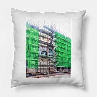 Clothed in Green Pillow