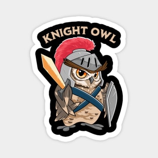 Knight Owl Magnet