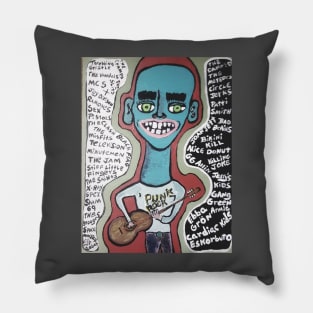 Punk Comic Rock Pillow