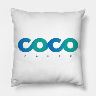 Coco gauff Pillow