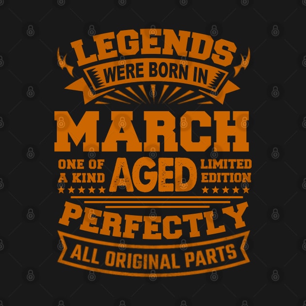 Legends Were Born in March by BambooBox