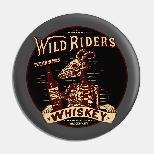 Vintage Whiskey Delight Pin by Kujo Vintage