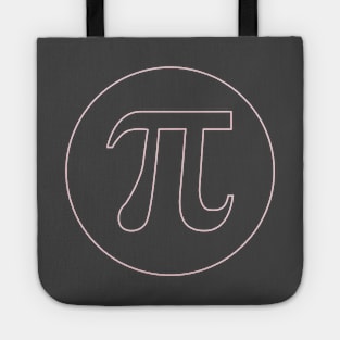 Pink Pi symbol Tote