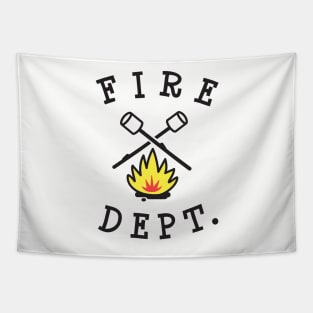 Marshmallow Fire Department Tapestry