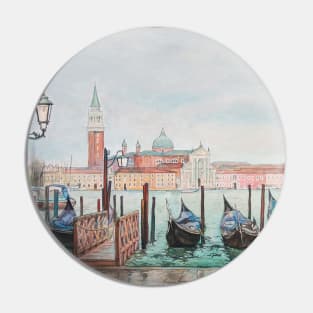 Venice art Pin