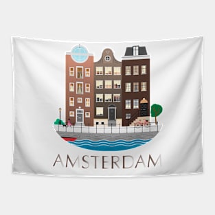 AMSTERDAM poster Tapestry