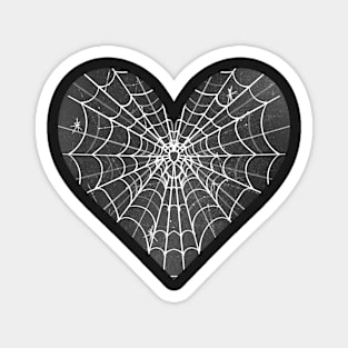 Spider Web Heart V35 Magnet