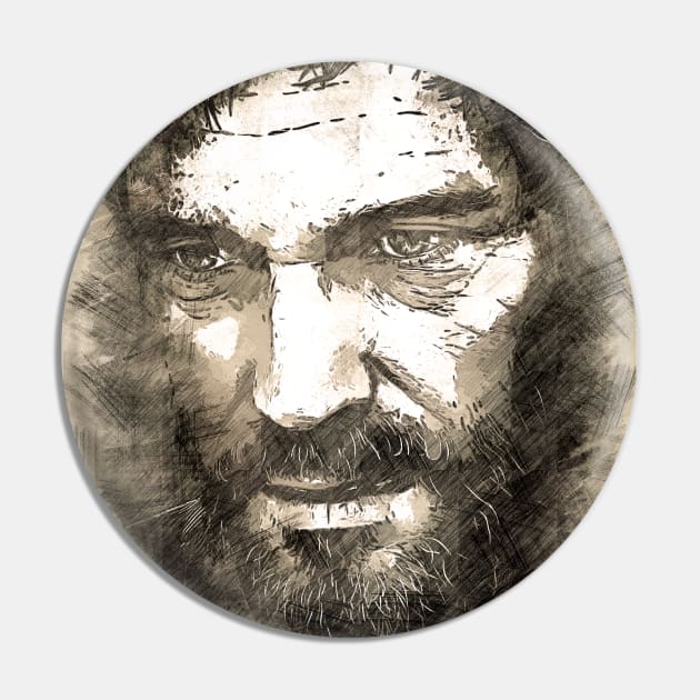 JOEL - A tribute to the LEGEND - Fan Art Sketch Artwork Pin by Naumovski