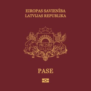 Latvia passport T-Shirt