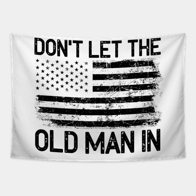 Don't let the old man in Tapestry by Palette Harbor