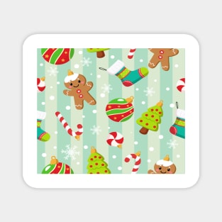 Christmas Pattern Magnet