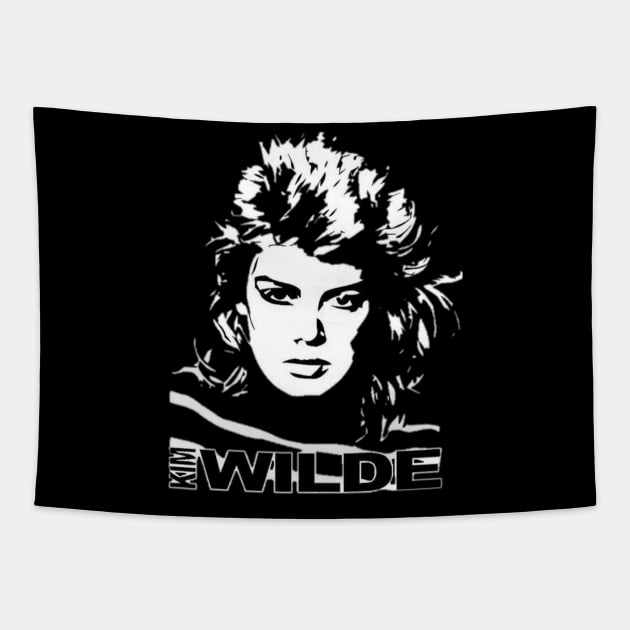 Kim wilde///80s new wave Tapestry by MisterPumpkin