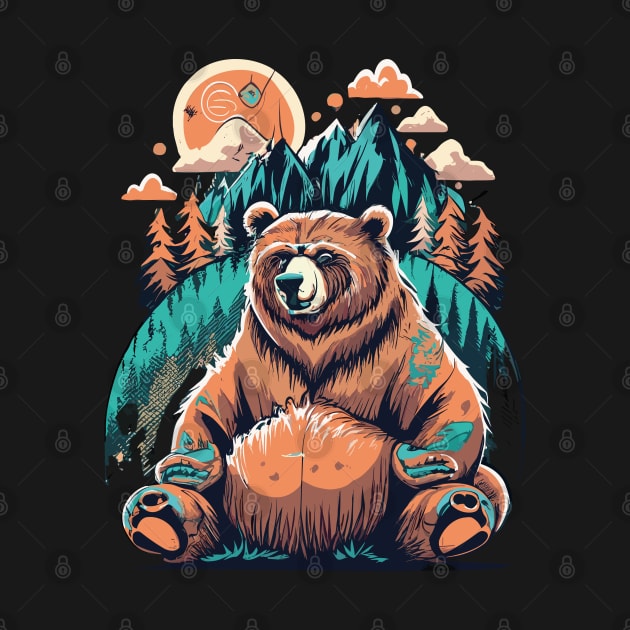 Fat Bear Week Nature Lover by Knocktitude