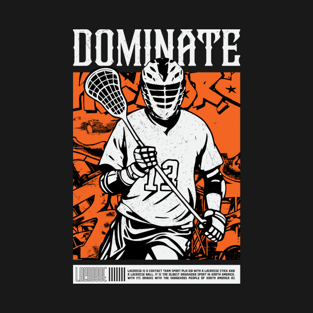 Lacrosse player Gift by GrafiqueDynasty