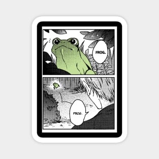 manga frog Magnet